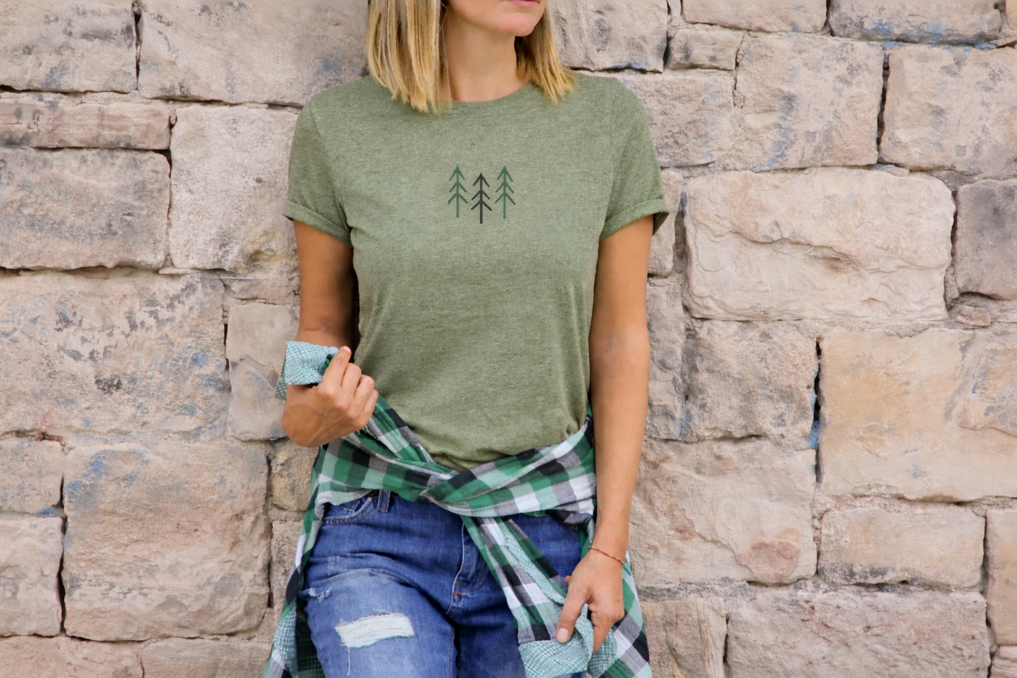 Military Green Triblend