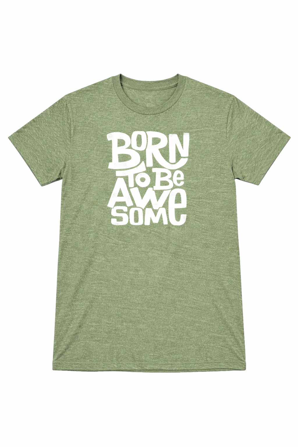 Military Green Triblend - Alt